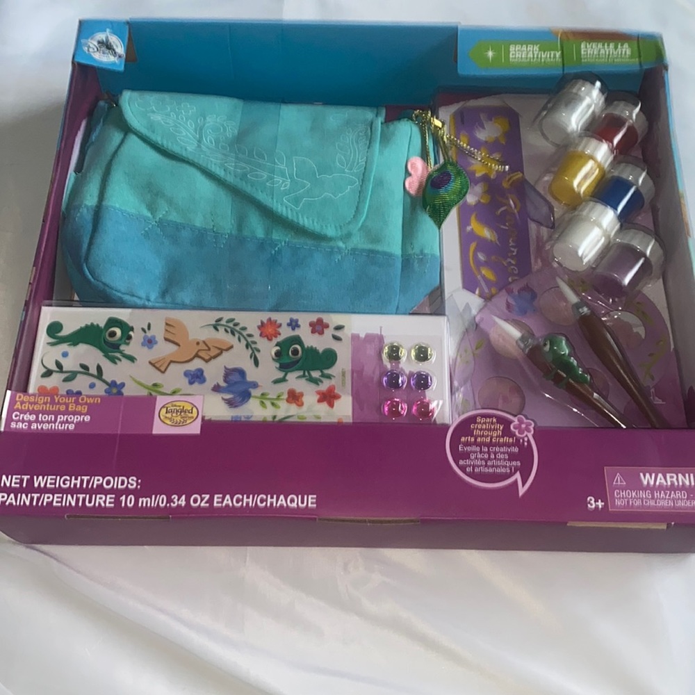 COPY - NWT Disney Tangled the Series Design your own Adventure bag